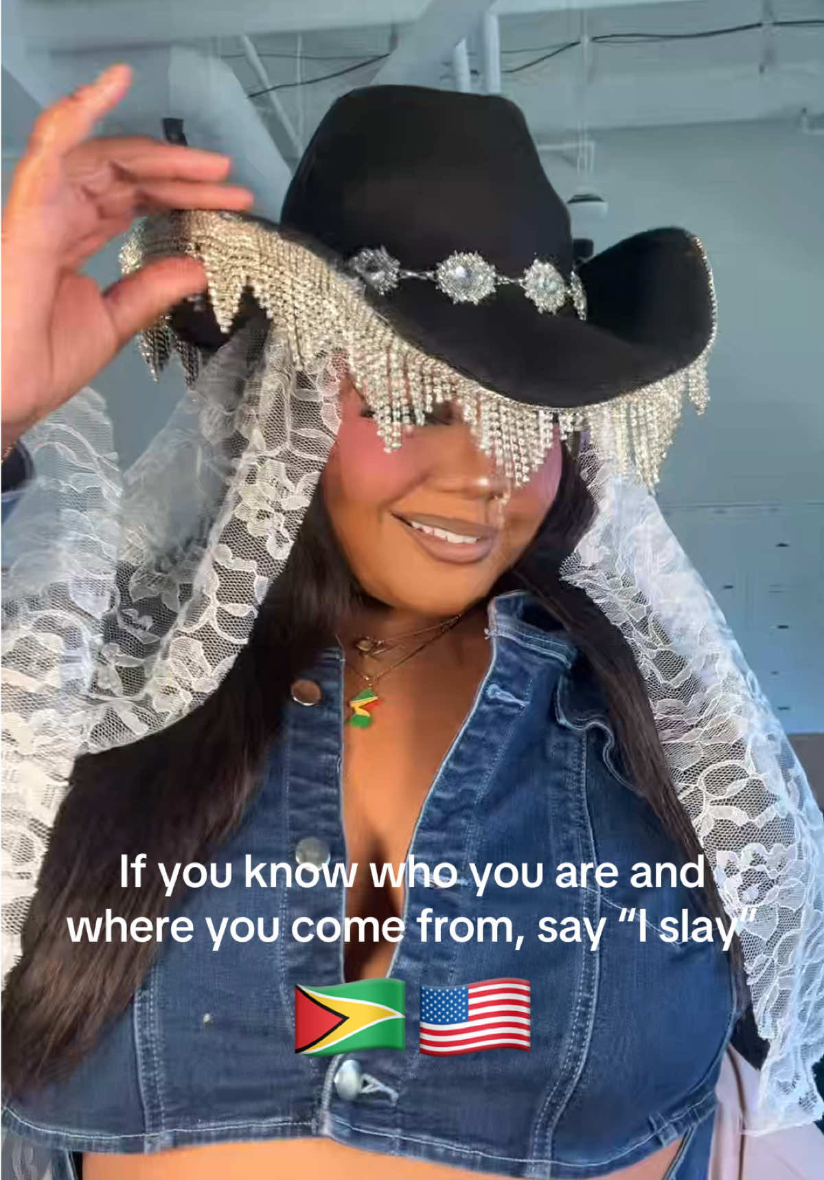 And this is why Cowboy Carter slander is unacceptable. @Beyoncé couldn’t have put it anymore plainly! WE ARE AMERICAN. This country was built on the backs of Black Americans pain and suffering, and we don’t need permission to be who we are. As a Black, Guyanese/African American woman, I know who I am. I know the impact my people have had on the culture today. I know the contributions we as Black people have made. They’ve lied to us time and time again, until we forgot just how powerful we are. African Americans built this country with their BLOOD, SWEAT, AND TEARS and I’m reclaiming the history that has been rewritten to promote a lie.  . . . #Americanrequiemchallenge #reclaiminghistory #cowboycarter #cowboycartertour 