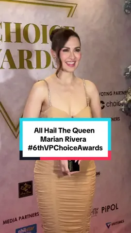 #MarianRivera #6thvpchoiceawards @Marian Rivera 