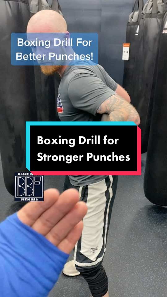 Boxing Drill for Stronger Punches #boxing #boxingcoach #punches #boxingtrainer #boxingtraining 
