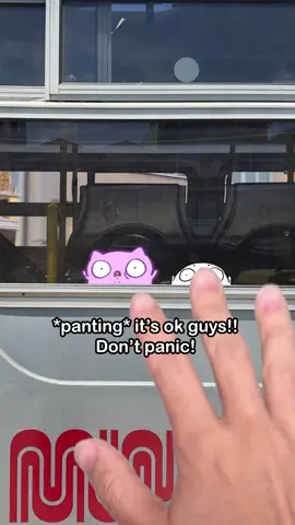 They get bad anxiety in stressful situations 😰📈 #animation #cat #cute #cuteart 