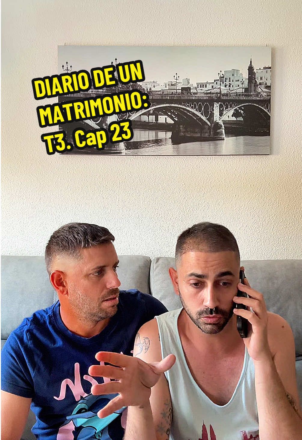 T3. Capítulo 23: Cuando la del Spam llama a @José 🧤 y cuelga asustada… 🏳️‍🌈🏳️‍🌈 #pov #viral_video #parati #fyp #humor #risa #foryou #risastiktok #lentejas #humorparejas #parejas #lgtbq🏳️‍🌈 #escenasdematrimonio 