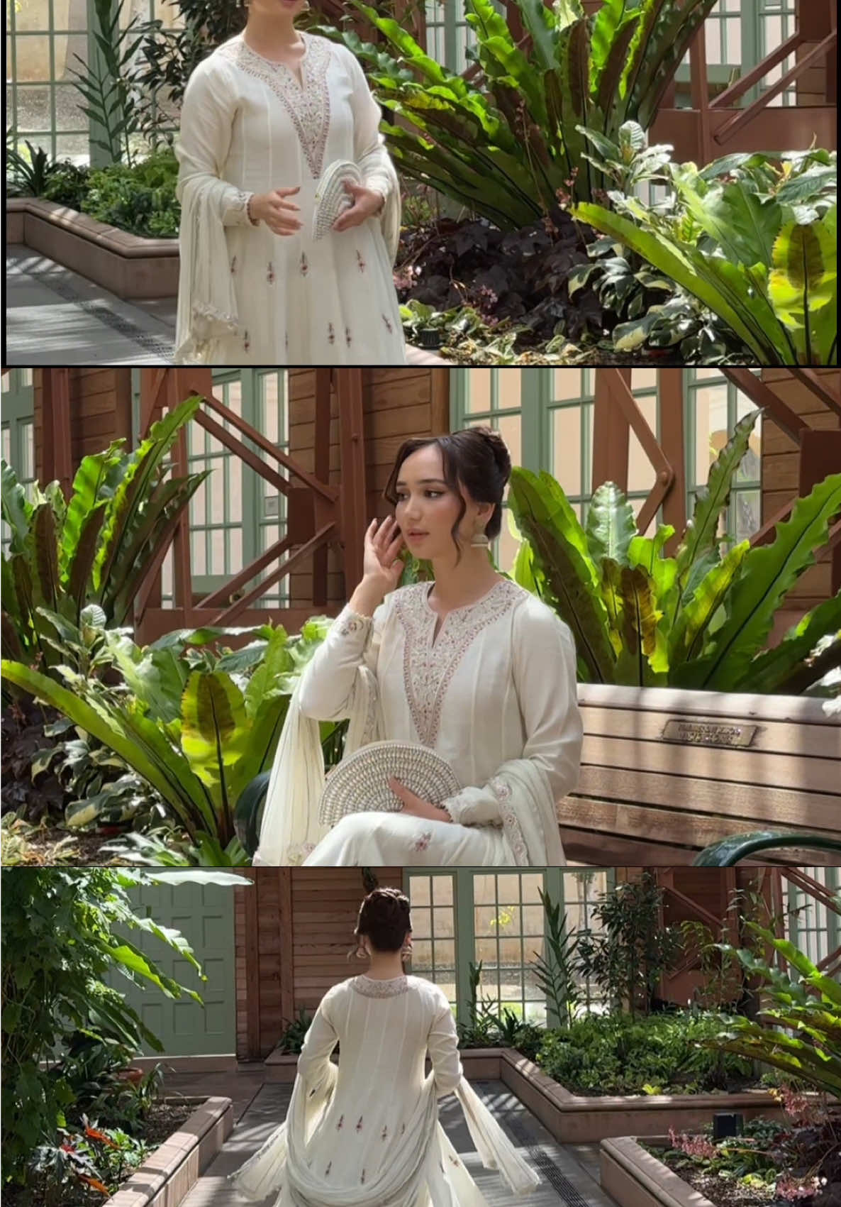 🤍🦢✨ #pakistanioutfit #pakistanistreetstyle #faizasaqlain #pakistanifashion #fyp 