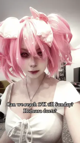 RUBY CHAN? HAIIIIII!!! #fyp #cosplayer #madoka #madokamagica #trend 