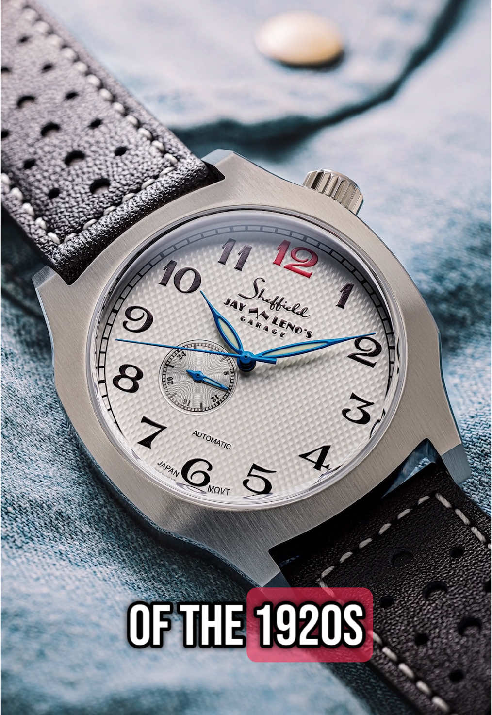 I teamed up with my friends at Sheffield Watches to create something I’ve always wanted — a real driver’s watch. Simple, classic, functional — and it actually looks great whether you’re behind the wheel of a Duesenberg or just stuck in traffic on the 405. This is the first-ever Jay Leno’s Garage watch, and I couldn’t be more excited. It’s based on the traditional driving watches of the mid-20th century — angled for easy viewing while your hands are on the wheel, with clean lines and vintage cues that pay homage to the golden age of motoring. We put a lot of care into this one — it’s mechanical where it matters, stylish where it counts, and tough enough to survive an oil change. They go on sale May 30th at 7am Pacific, exclusively on the Sheffield Watches website. Don’t be late — we didn’t make a million of these. Trust me — if you love cars, classic style, and watches that actually do something, you’re gonna want one of these on your wrist
