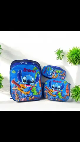 Mochila escolar por mayoreo combo de 3 piezas (mochila,lonchera térmica y lapicera) 