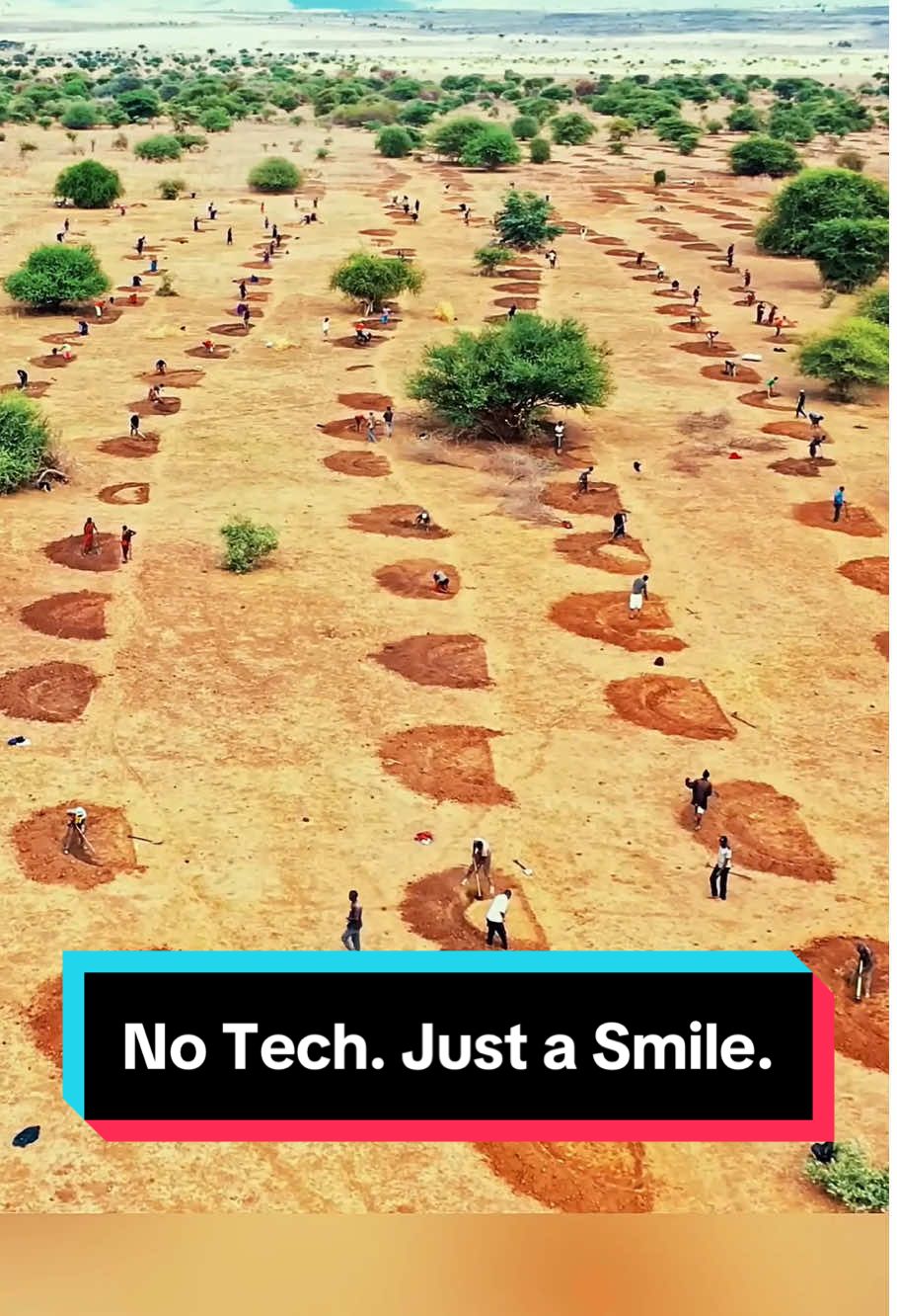 Earth Smiles: The Genius Trick Turning Desert into Farms. #earthsmiles #greenrevolution #usa #usa🇺🇸 #fyp 