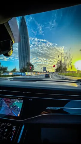 جولة ممتعة بالسيارة في شوارع مدينة الرباط: اكتشف جمال العاصمة المغربية🇲🇦 #Morocco #rabat #المغرب🇲🇦 