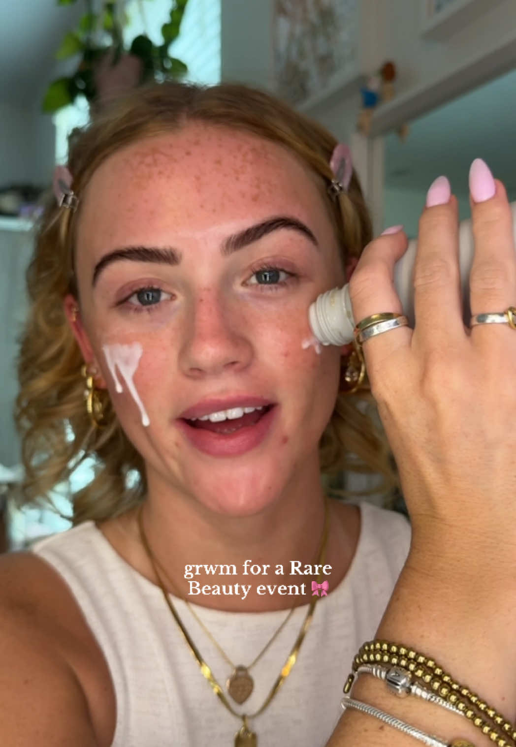 thank you SO MUCH @Rare Beauty for having me!! i’m so full of gratitude right now 🥹💗
