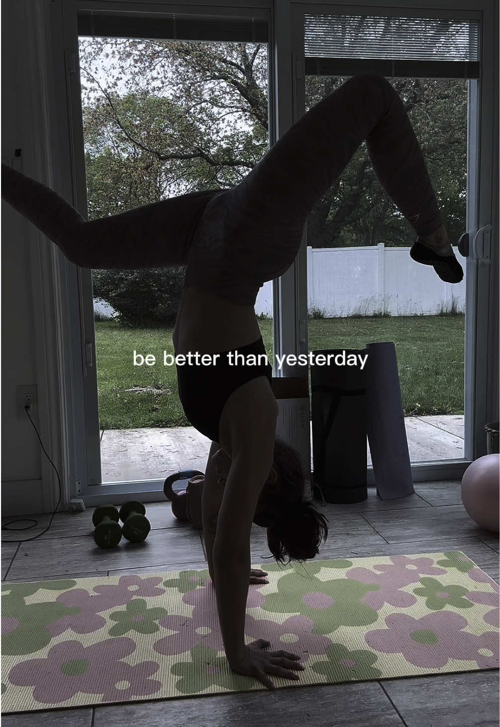 That 1% each day can make all the difference.  #fyp #workout #progress #relateable #pelvichealth #endometriosis #Fitness #HealingJourney 