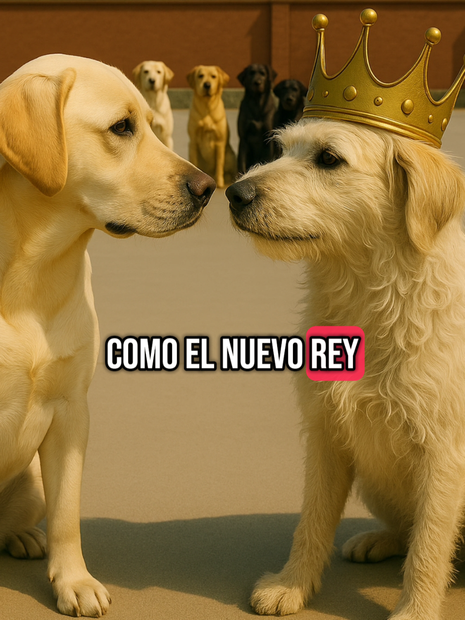 Did you know that Tyrant is King Charles' new challenger? #kingcharles #kingcharlesdog ##tyrant #reycharles #dogs #aura  #alphadog #kingchalesdogboss 