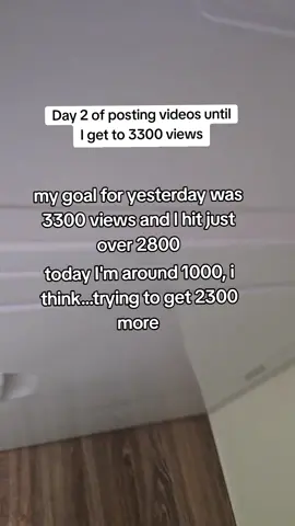 My goals for view counts: I still need 2300 more views today alone! I'll get there, I got 8 more hours of today 🤣 #contentcreator #contentcreators #content #creator #creatorfund #creatorsearchinsights #foryoupage #fyp 