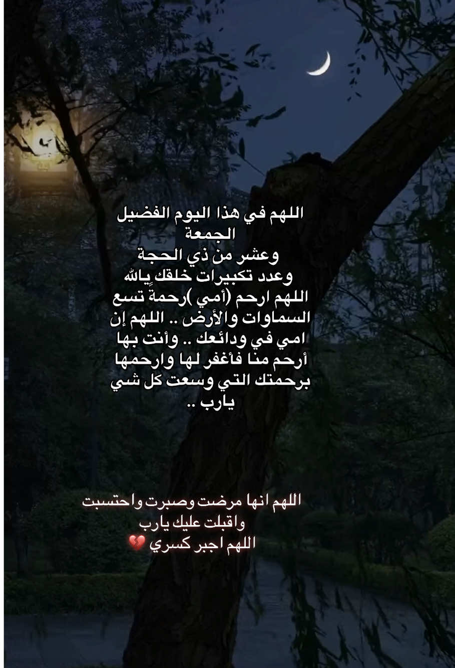 اللهم اجعل قٌبر أمي روضة من رياض الجنة  