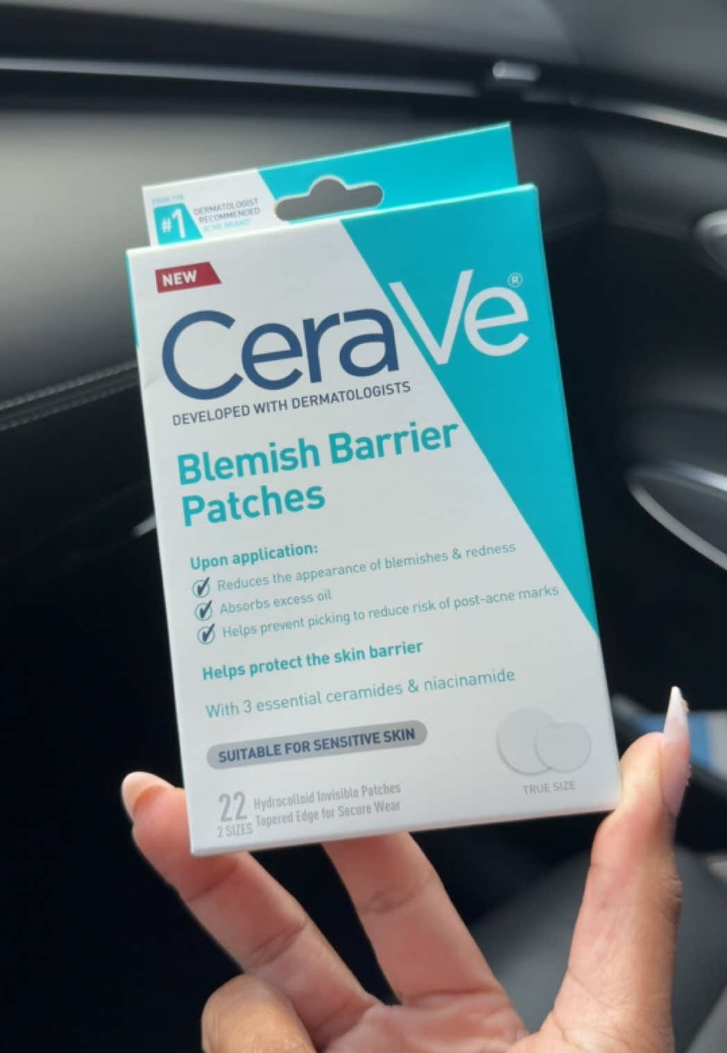 @CeraVe just dropped their first ever Blemish Barrier Patches and you can only get them on TikTok shop!! TikTok Shop EXCLUSIVE + FREE shipping + FREE gift when you grab 2! 🩵HURRY!! #cerave #ceravepartner #blemish #blemishes #zit #skin #tiktokshopexclusive #tiktokshopcreatorpicks #tiktokshop #foryoupage 