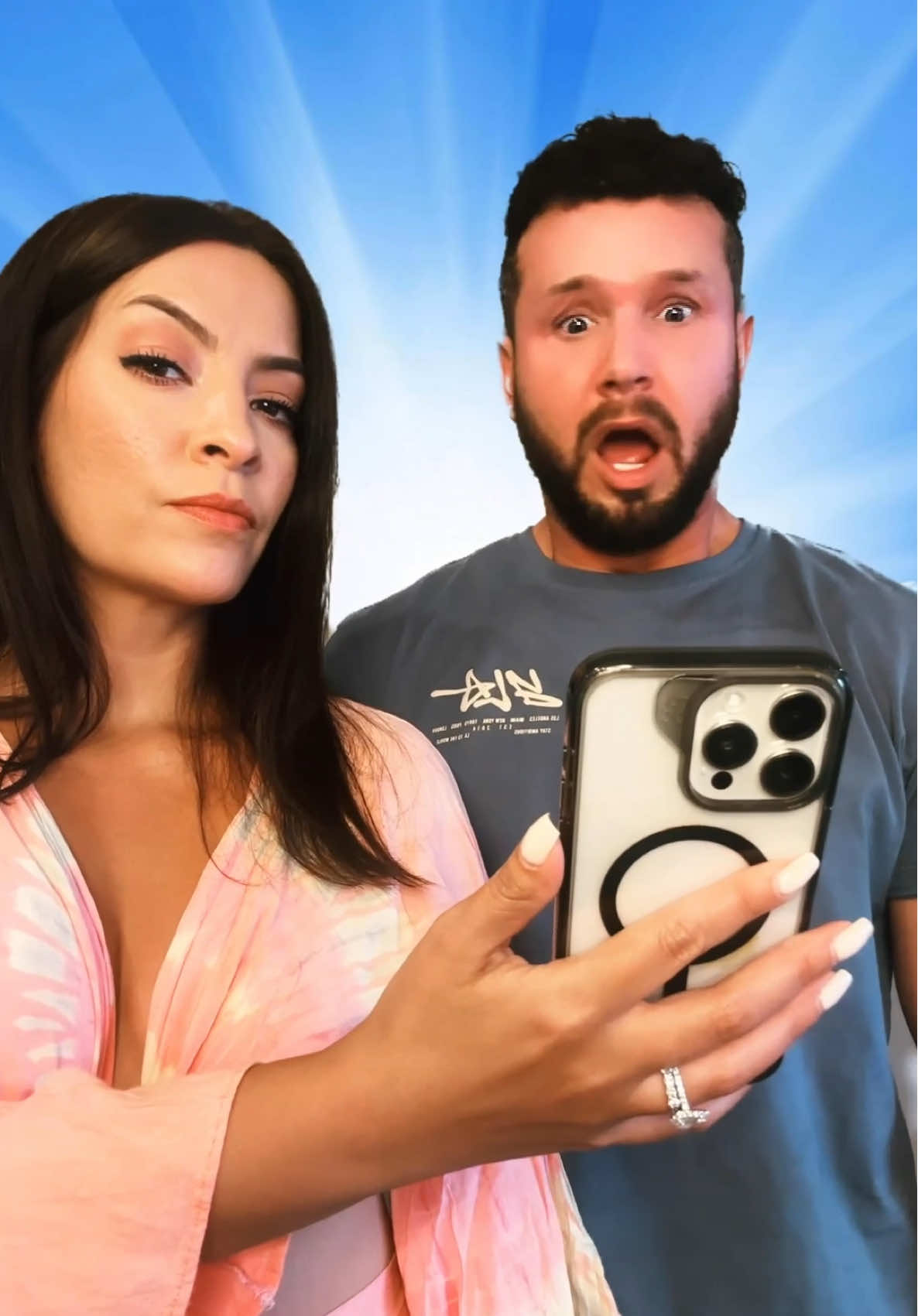 When you realize not even heaven will protect you from her 😳🙈😂 #funnycouplevideos #fyp #funny 