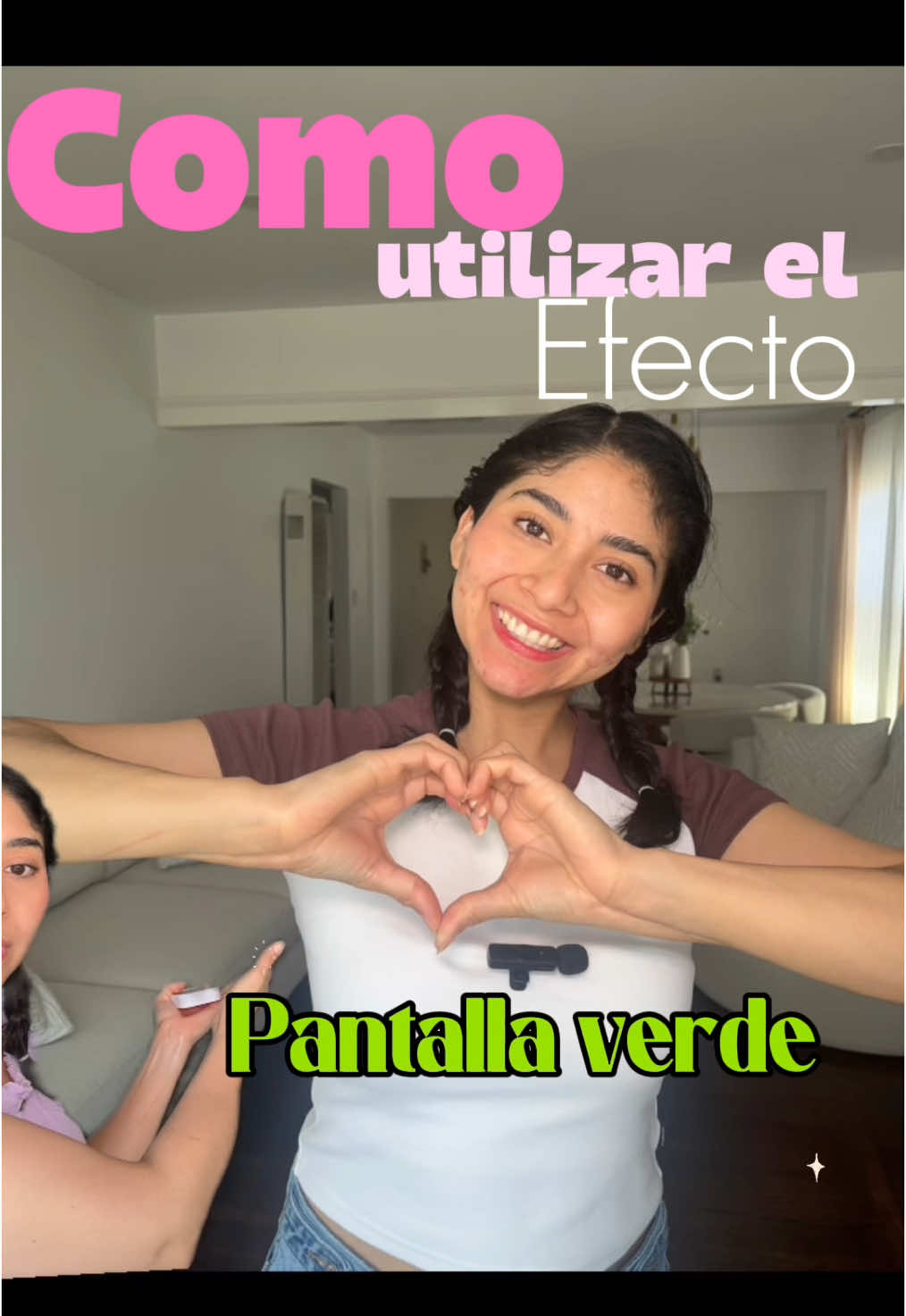 Efecto de pantalla verde con herramientas de TikTok #pantallaverde #greenscreen #tiktoktips #AprendeEnTikTok#creceentiktok#yeseniadeleon #CapCut 