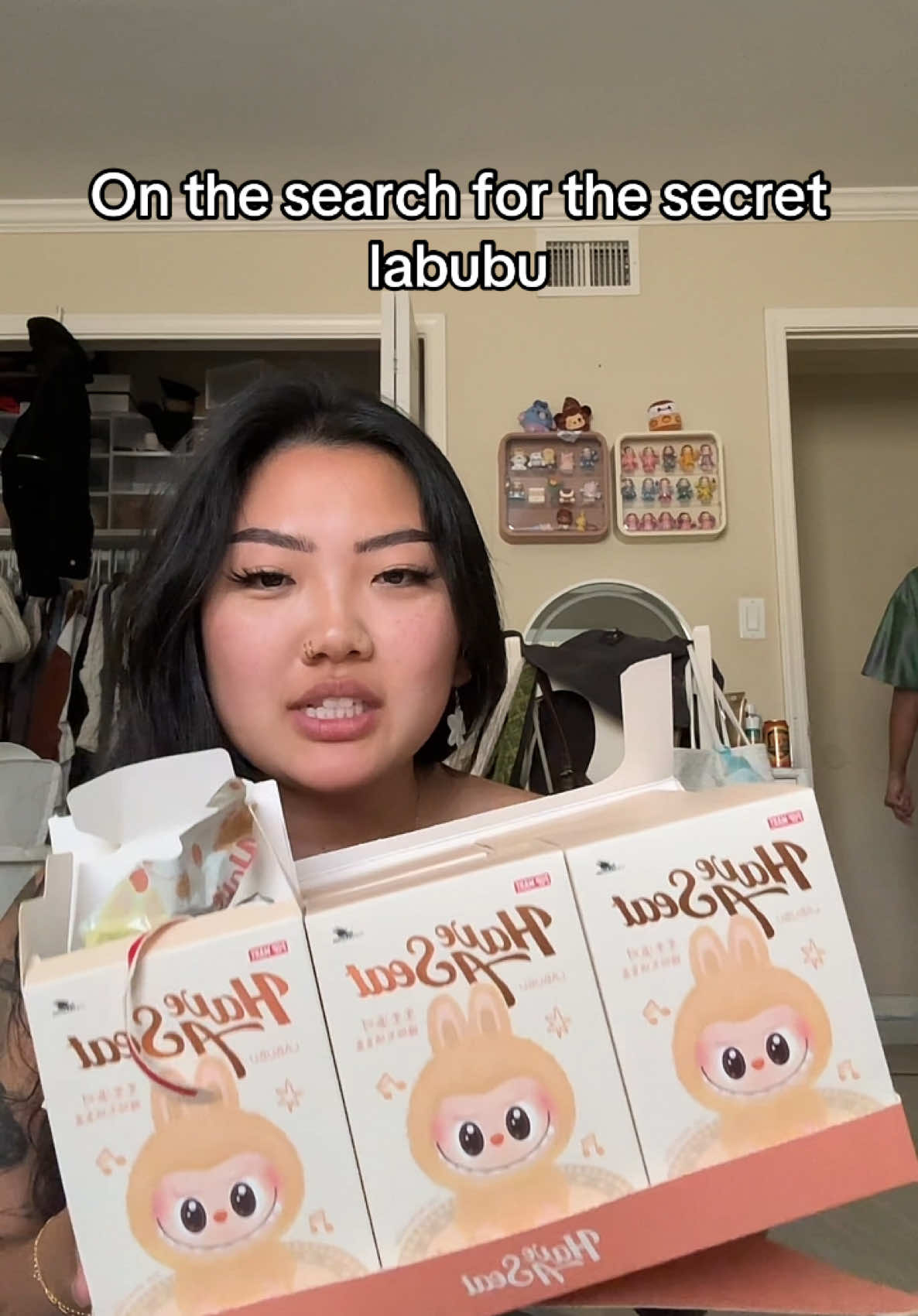 i don’t have any secrets yet 😭 #labubu #unboxing 
