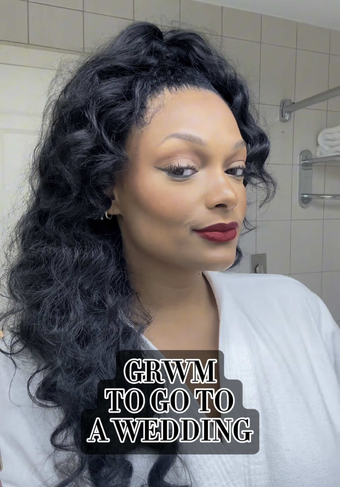 GRWM to go to a wedding! ✔️ ✔️ ✔️ #skin #skinprep #fentyskin #cerave #theordinary #olehenriksen #makeup #hauslabs 
