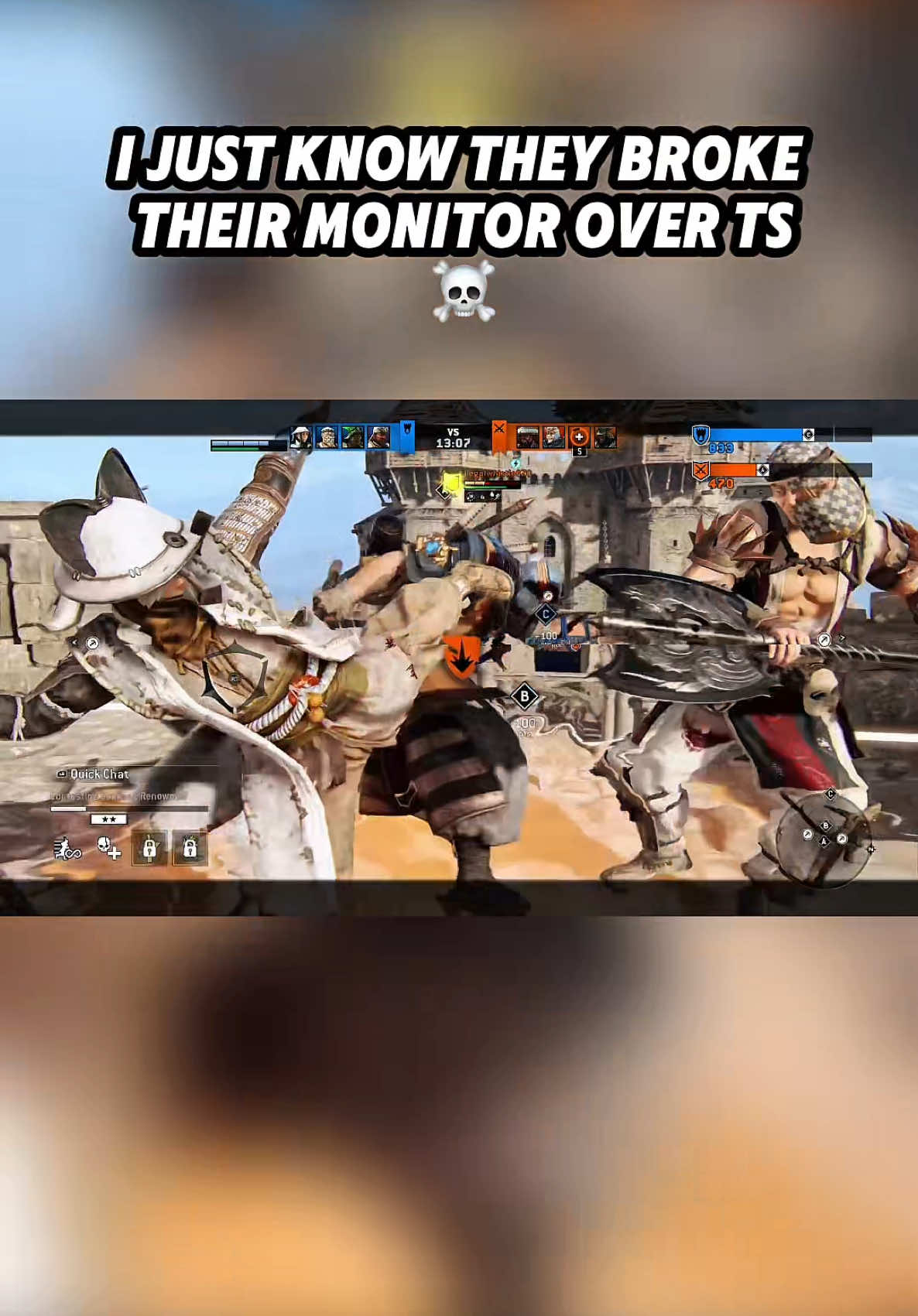 For honor is a game full of rage 😭🥀#forhonor #forhonortiktok #ubisoft @Drayko @Rico LOD 