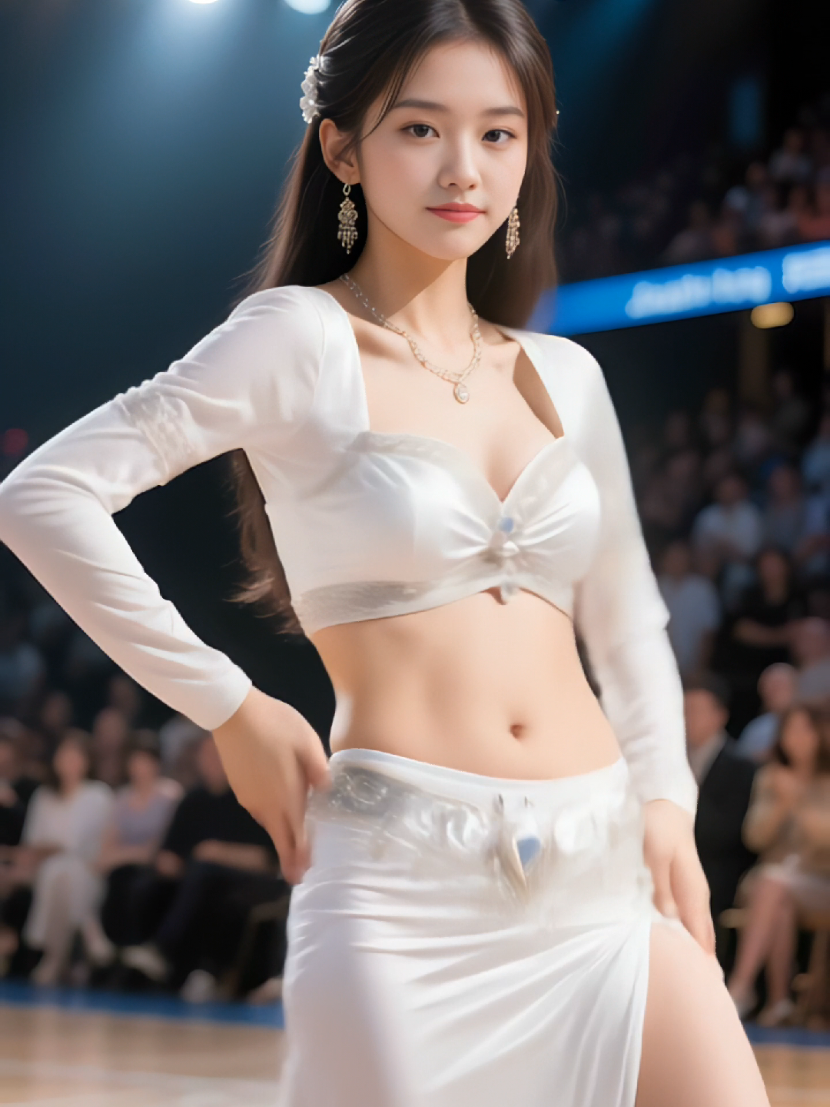 ✨ 금메달 주고 싶네.. 테크닉 굿!✨ 여고생 벨리댄스💃  #kpopshorts #룩북 #lookbook #kpop댄스 #댄스숏츠 #귀여운ai #aicharacter #dancechallenge 