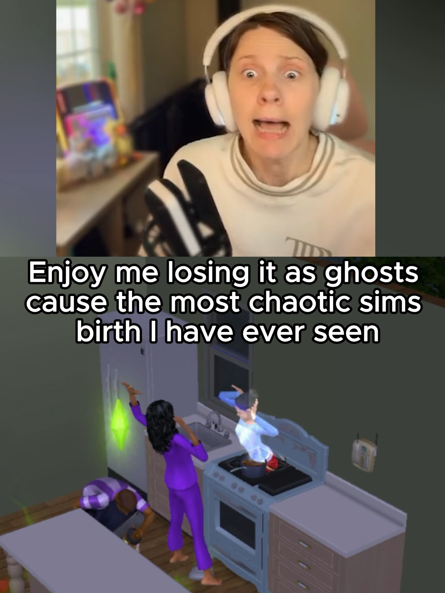 THE OCTOMOM CHALLENGE IS GOING TO GIVE ME A HEART ATTACK WITH ALL THIS STRESS. RIP to your eardrums. I can't talk today. #thesims #tiktoklivegamingpartner #sims #tiktoklivereplay #tiktoklive #simstok #legacydrama #unwellgaming #unhinged #nostalgiagaming #sims4 #sims3 #sims2 #sims2gameplay #100babychallenge #birdiesims
