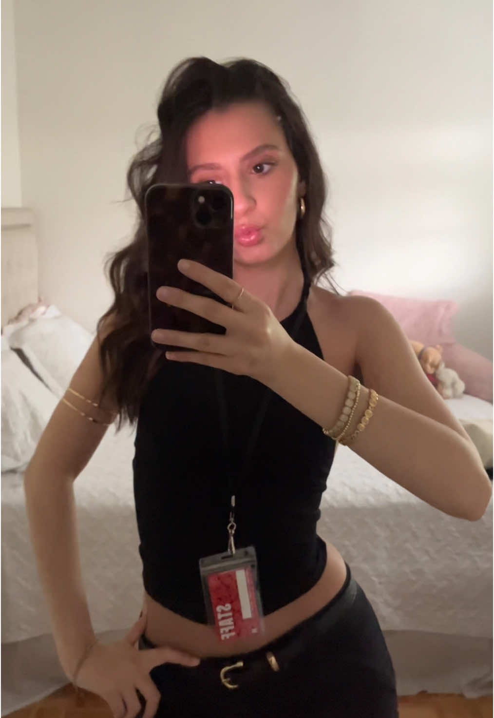 Toronto Fashion Week show day 1!!👜🤍💐 ootd #fashionarttoronto2025 #runwayteam 