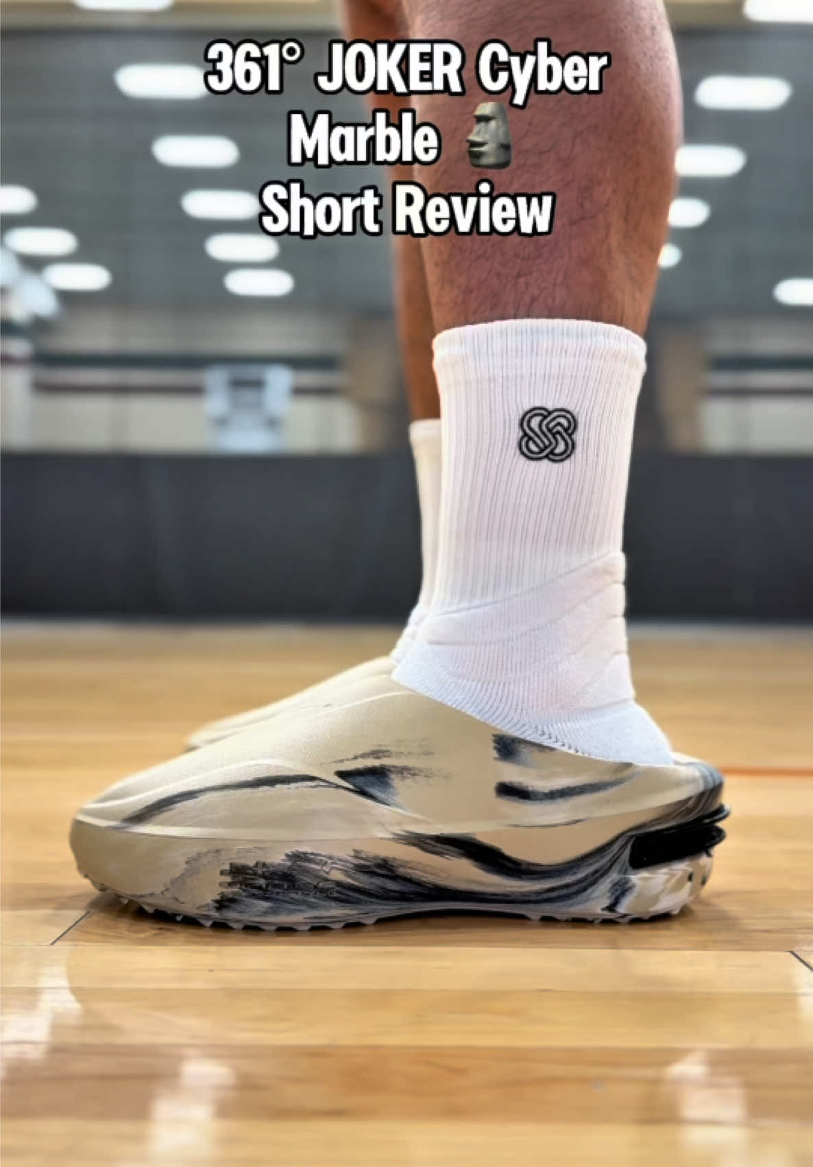 361° JOKER Cyber “Marble” Slide into comfort with that extra Joker bounce 😏 Great for post-hoop recovery… or pretending you still hoop. . @361sport  . #JokerCyber #MarbleSlide #361Slides #SneakrTweakr #RecoveryMode #SlideFlex
