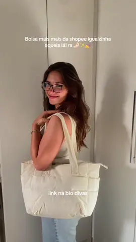 a querida de todas nósss 💅 link na bio! #comprinhasshopee #achadinhosshopee #bolsasmartbag 