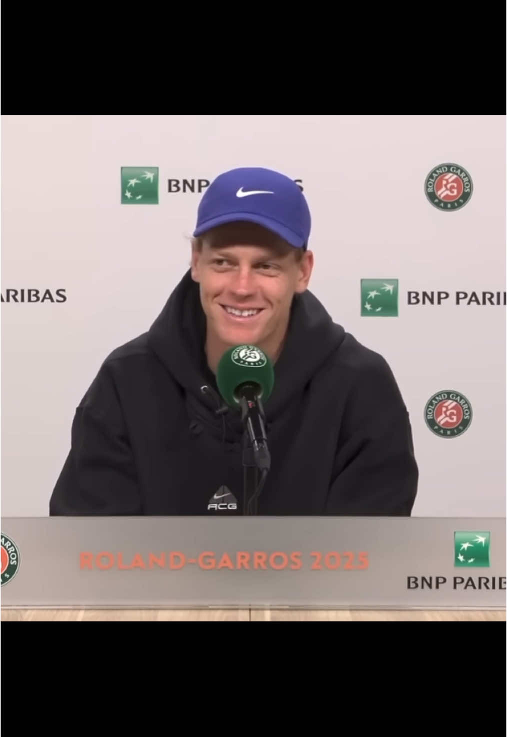 #tennistiktok #tennistv #tennischannel #atptour #tennisplayer #RolandGarros #rg2025 #paris #tennis #janniksinner #Sinner #thefox ##conferenzastampa 