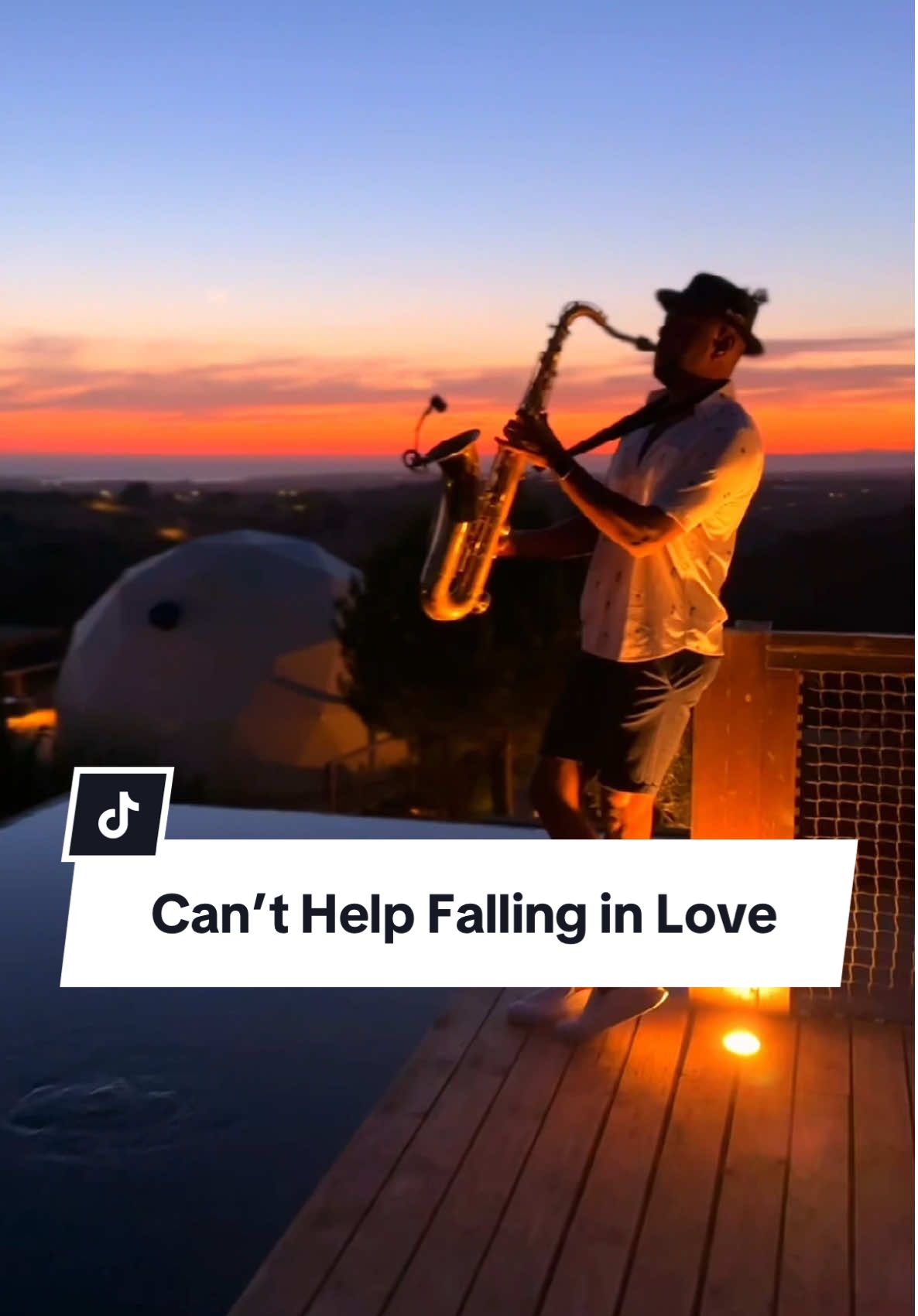 Can’t Help Falling in Love 🍷🎷 #canthelpfallinginlove #elvispresley #musica #saxophone 