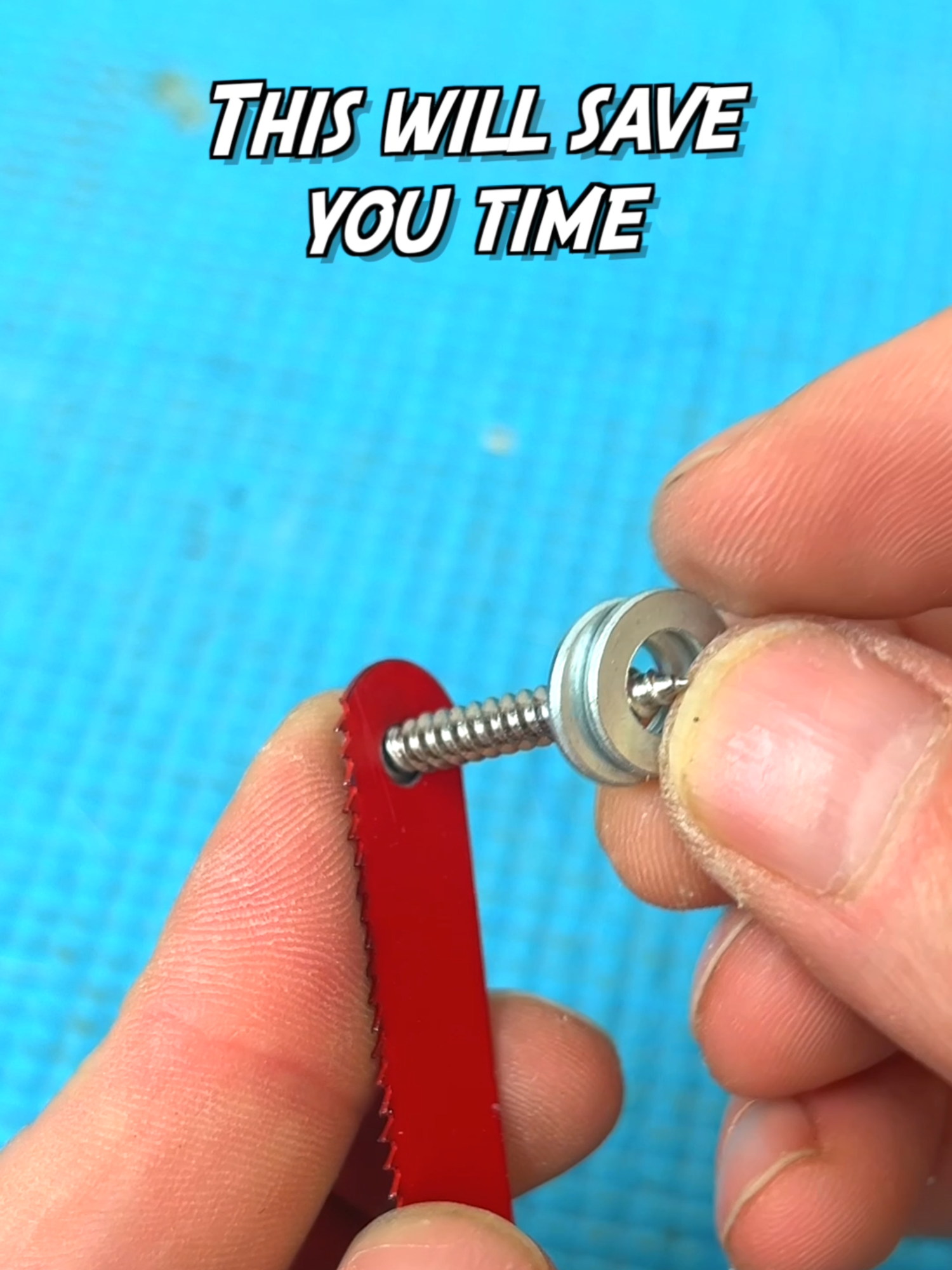 This will save you time #tipcentric #tips #tipsandtricks #tools #DIY #toolhacks #homemadetools #workshop #diytools #woodworking