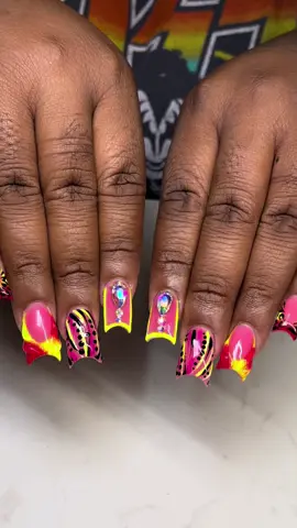 Summer Nails🌅💅🏽✨ #summernails #nails #uñas #gelx #acrylicnails 