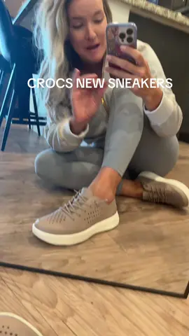 Crocs did it again!  Absolutely love these new sneakers from crocs! #crocs #crocssneakers #crocsshoes #shoes #sneakers #summershoes #tiktokshopcreatorpicks #tiktokmademebuyit 