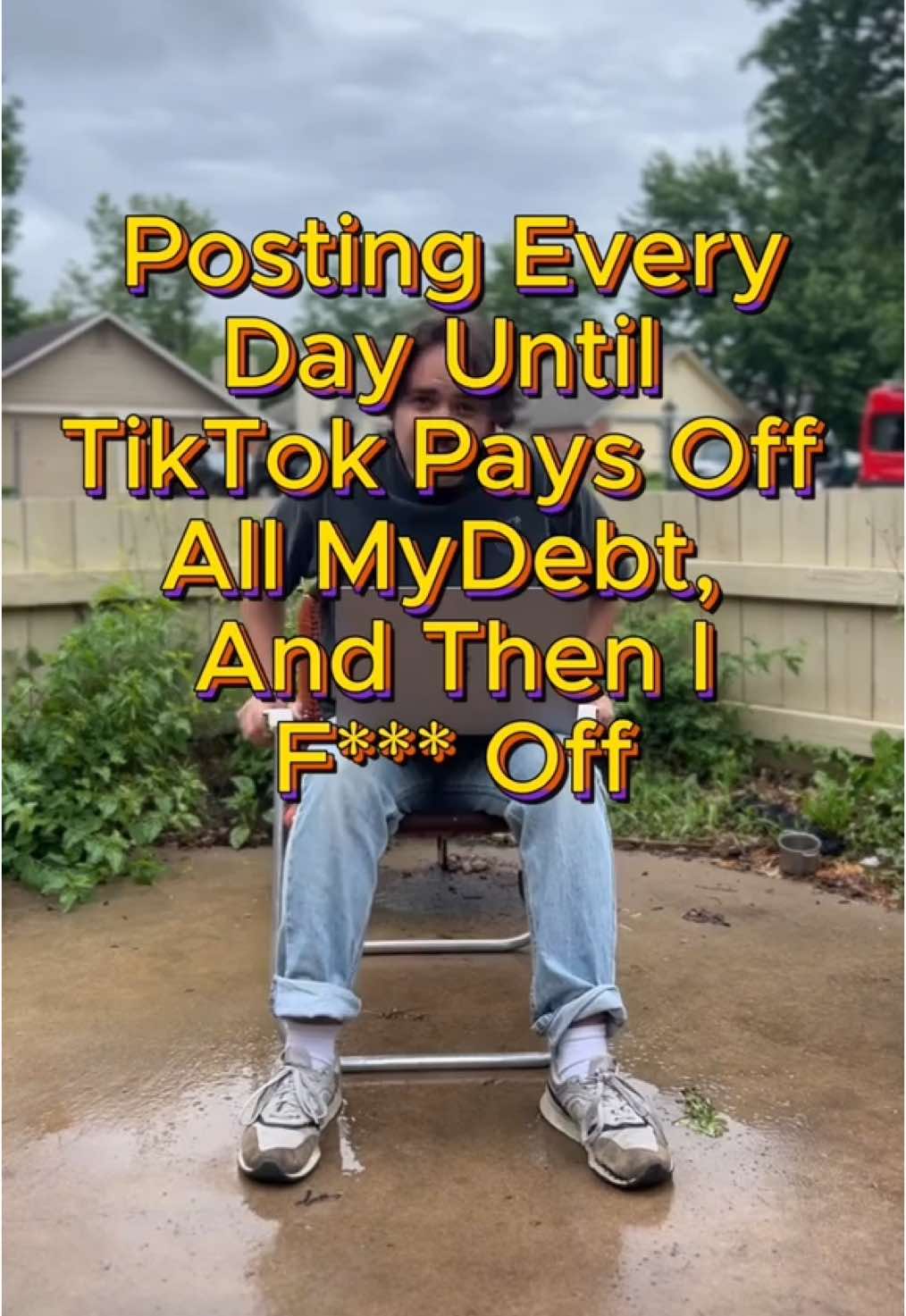 Day 1: Financial ruin, but make it content. #fyp #foryoupage #viral #trending #tiktoktrend #debtfree #debtfreejourney #financialfreedom #payoffdebt #money 