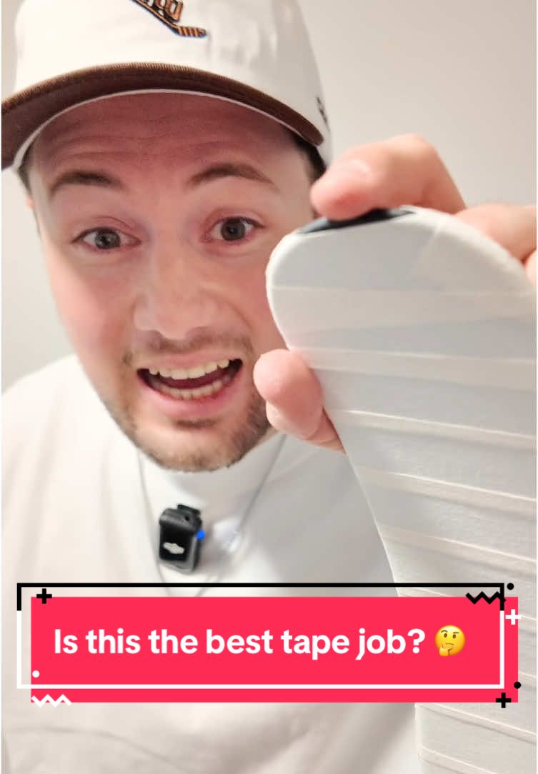 Is this a tape job you’d try out? 🤔 (@Tape Guy Luke)