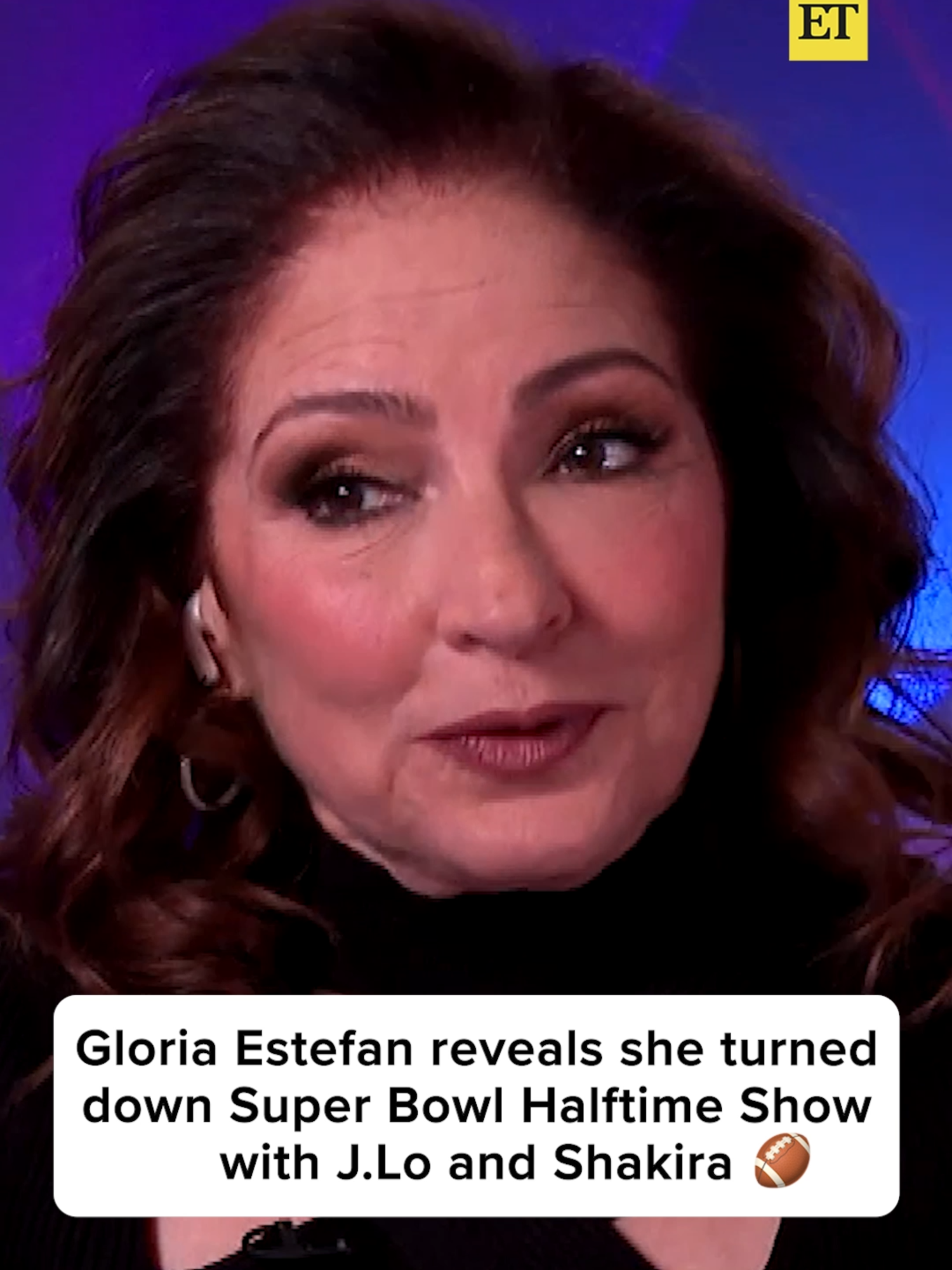 Gloria Estefan has a very good reason for not joining Shakira and Jennifer Lopez's Super Bowl Halftime performance. 👀⁠ #gloriaestefan #jlo #shakira #superbowlhalftime