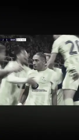 Could have been us playing Saturday had we just time waste #barcelona #culers #ucl #championsleague  #intermilan #raphinha #goal #treble #2minutes #fyp 