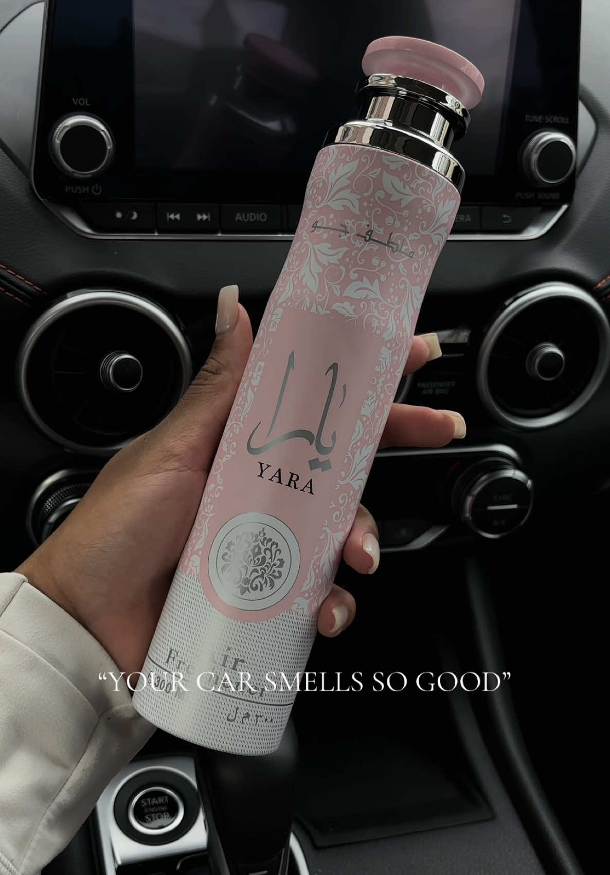 This air freshener smells soooo good ⭐️ The entire bundle is on sale!  #fyp #foryou #tiktokshop #tiktokshopfinds #yaralattafaperfume #arabianperfume #yara #tiktokcreator #creatorsearchinsights 