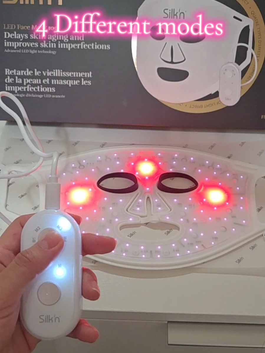 This is my first time using an LED face mask, and I’m genuinely surprised by both how well it works and the results I’ve seen. I love how easy it is to use. It comes with a simple control and adjustable straps that allow it to fit comfortably on my face, giving me the freedom to do other things while wearing it. The combination of red, blue, and infrared lights has visibly improved my skin tone and reduced the redness from old acne marks. Mode M3 has become my favorite—it helps boost blood circulation and noticeably enhances my skin’s texture. Plus, every time I use it, I feel like I’m at a spa, and I enjoy taking at least 15 minutes a day to care for my skin. My skin now feels smoother, firmer, and looks much fresher. I definitely recommend it to anyone looking for a practical and effective at-home skincare solution. @influenster @silkn.us  #complimentary #LEDMask #GlowingSkin #SkincareTech #RedLightTherapy #SelfCareRoutine #BeautyDevices #TikTokSkincare #SkincareGlowUp #SilknResults #AtHomeFacial #Silkn