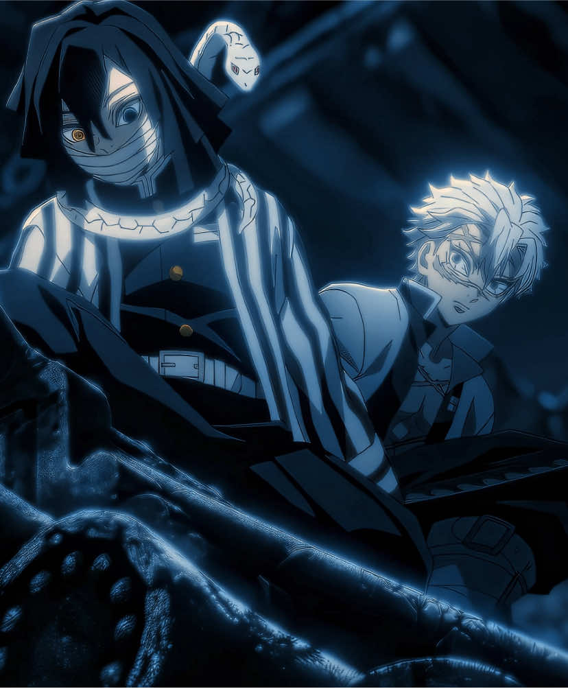 sanemi and obanai are such a great duo | cant wait for the next demon slayer arc 😭 #leaguefym #fyp #anime #demonslayer #sanemi #obanai #viral 