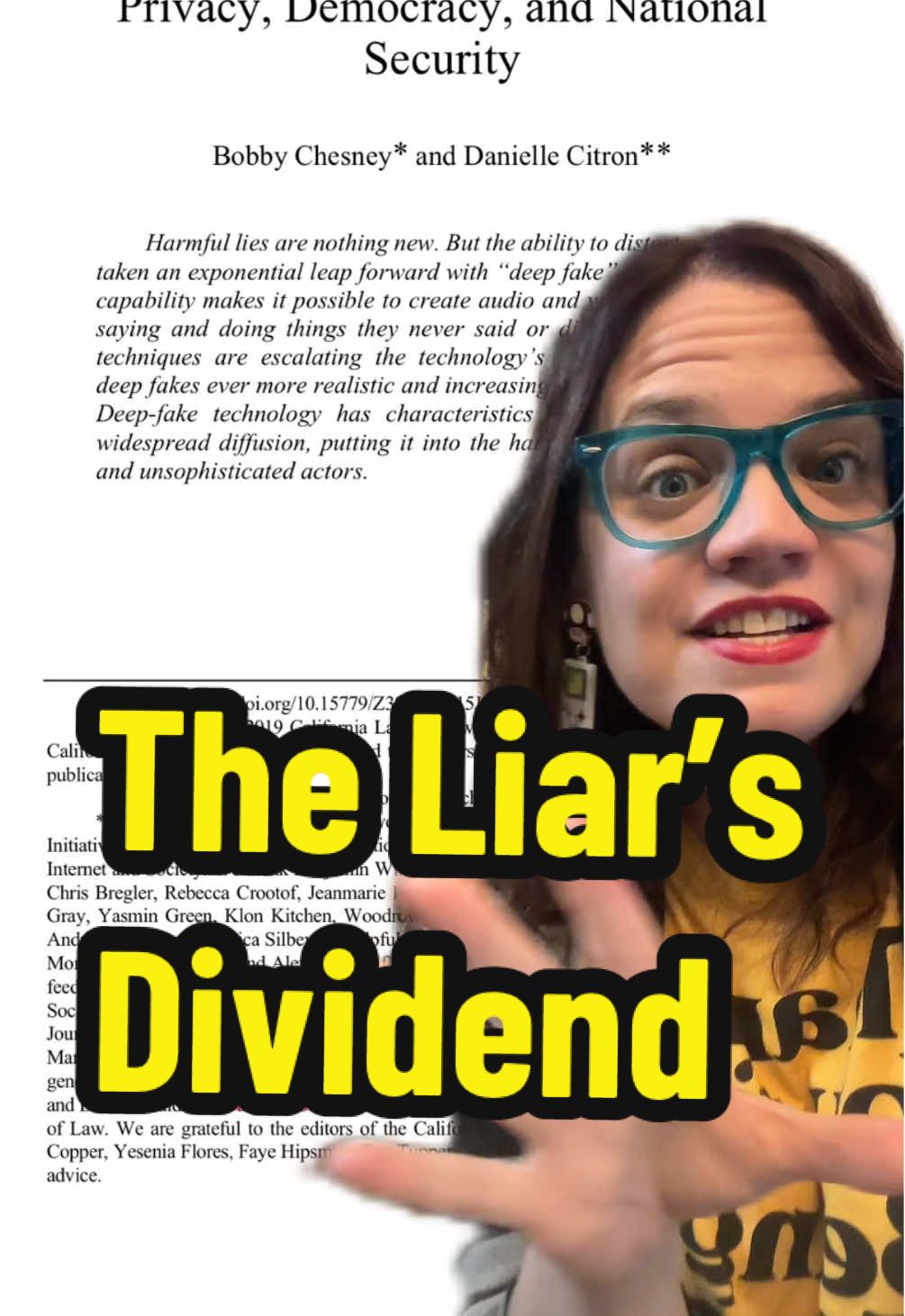 Fake fakes have me worried about the liars dividend. Not all the videos labeled AI generated or Veo 3 actually are right now and I don’t like pushing people to even more plausible deniability of reality.  
