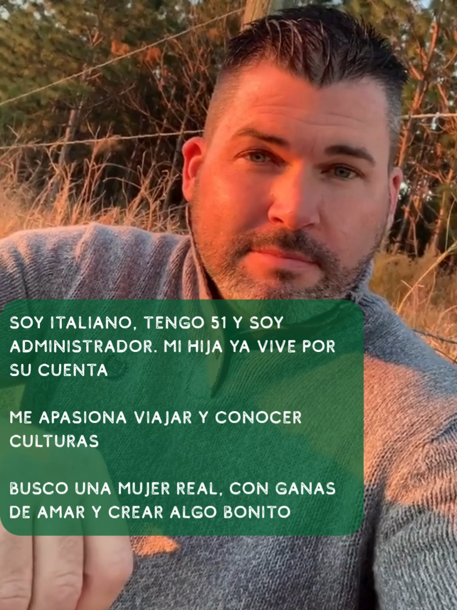 Soy italiano, tengo 51 años y soy administrador. Mi hija ya hizo su camino, y ahora yo quiero hacer el mío… acompañado. Me encanta viajar, conocer culturas, y creo en las conexiones reales. Busco una mujer auténtica, con valores, que quiera construir una relación bonita y sincera conmigo #interracial #parejasinterraciales #wmbw #lovehasnocolor #interracialpeoplemeet #whitemenlookingforblackwomen #whitemendatingblackwomen #interracialrelationships 