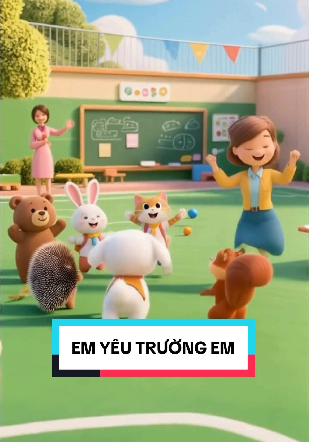 🌟 Em yêu trường em – Nơi tình bạn, cô giáo và những khoảnh khắc đáng nhớ cùng các bạn thú dễ thương! 🐻🐱🐿️🦔   #EmYeuTruongEm #TuoiThoThoThu #HocTroDeThuong #ChuyenVeTruongLop #TikTokVietNam #ketnoiyeuthuong 
