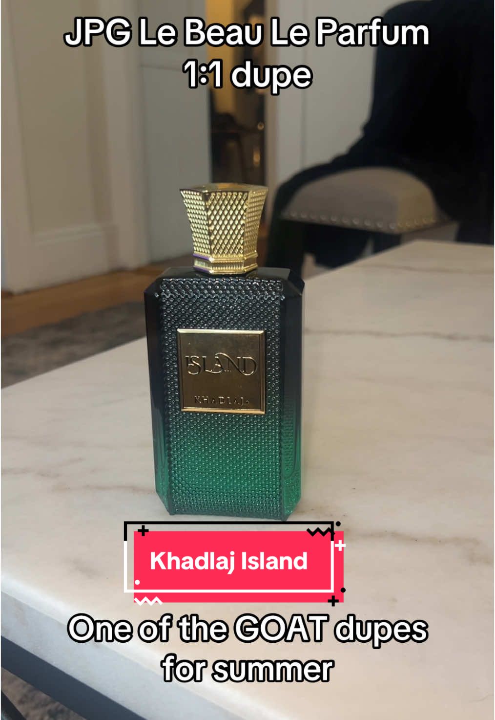 I been waiting all winter to wear this 😍 #fragrance #cologne #perfume #fragrancetok #fragrancetiktok #tiktokshop #tiktokshopmademebuyit #jeanpaulgaultier #lebeau #clone #khadlaj 