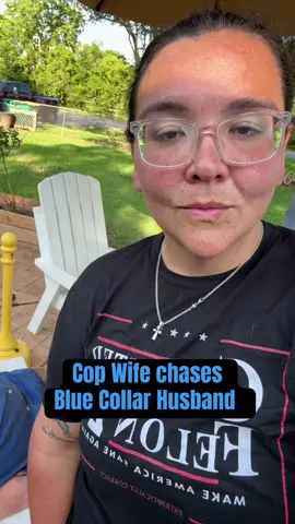 #cop #copwife #footpursuit #bluecollar #sheriff #Running #chase #humor #marriage 