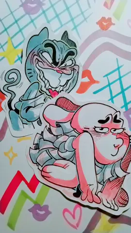 I love them too much sorry... #theamazingworldofgumball #TAWOG #traditionalart #meme #chunky #fyp 