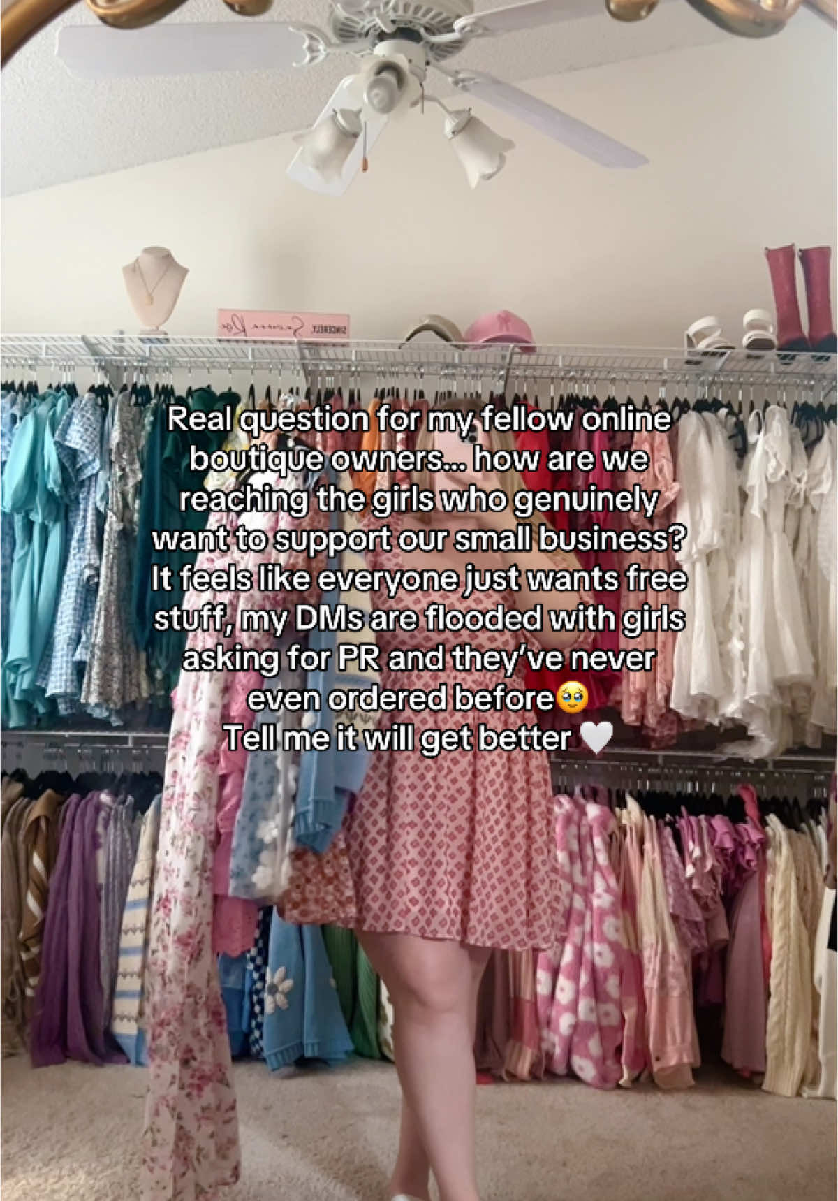 Genuinely curious 🥹🤍   #womanownedbusiness #clothingboutique #onlineboutique #SmallBusiness #shopsmall #supportsmallbusiness 