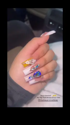 🫶🏼🫶🏼🥹 #latinacreation . . . . . . .  #nailgoals #coffennails #glitternails #blingnails #okc #naildesign #naildesigns #nailswag #nailfashion #okcnailsalon #nails #birthdaynails  #parati #manicurista #fyp #unas #okcslay #okcnails #bling #latinacreation #okcnails