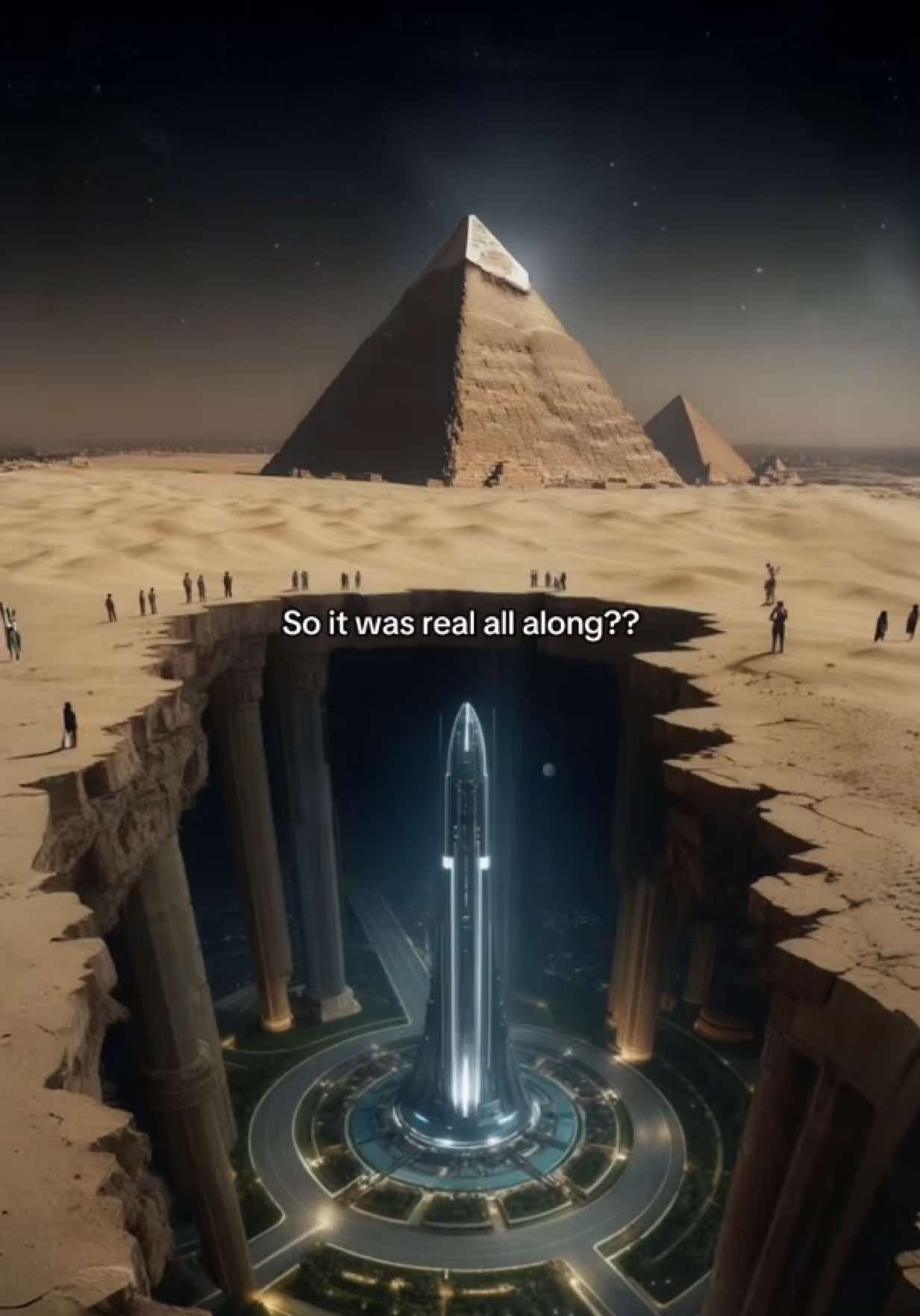 What if? #story #explore #undergroundcity #egytp #conspiracytiktok 