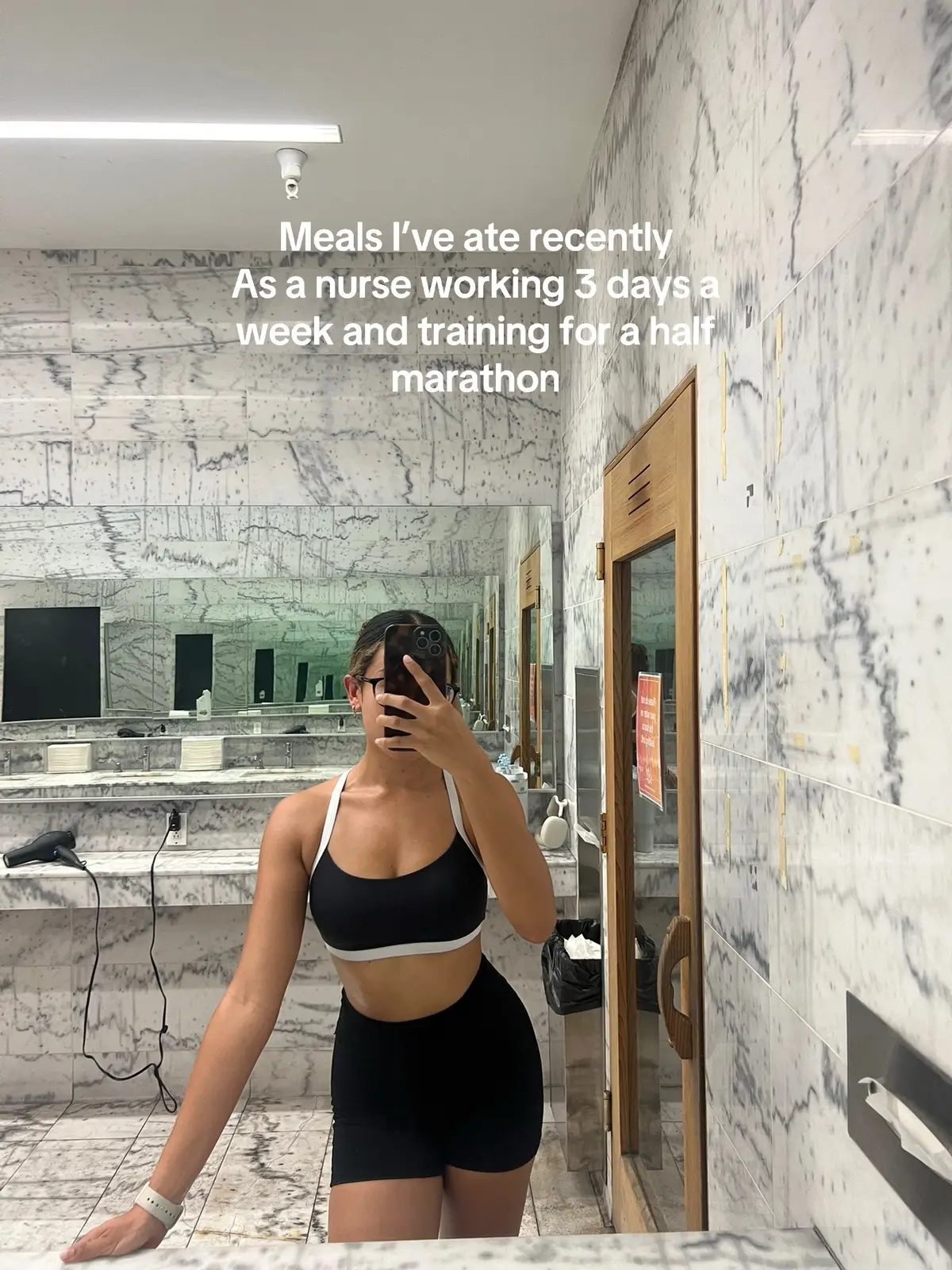 Favorite meals I’ve been eating during half marathon training as a first timer! Trying to stay lean despite the huge appetite increase that I get with running. #halfmarathontraining #nutrition #runnergirl #runtok 