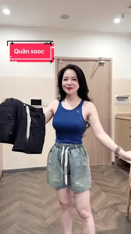 Em quần sooc cạp chun diện vừa xinh vừa thoải mái luôn ạ #quan #quanjean #quanjeannu #quansoocnu #quansooc #quancapchun #hottrend #xuhuong 
